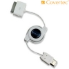 Covertec Retractable Firewire Cable to Apple Dock Connector