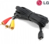 LG UTC-200 TV Out Cable / Audio Video Kabel - MicroUSB to 3x RCA