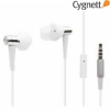 Cygnett Grooveplatinum Stereo Headset with Mic iPhone 4 3G S Wit