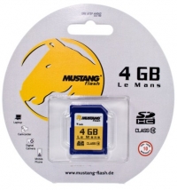 Mustang LeMans 4GB SDHC Card Class 10 (30MB/s, 200x)