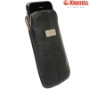 KRUSELL Luna Luxe Leather Pouch Tasje Zwart Size XL | 95271