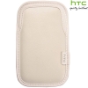HTC PO S491 Leather Pouch / Beschermtasje Wit Origineel