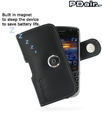 PDair Luxe Leather Case / Draagtasje BlackBerry Bold 9700 - POUCH