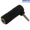 Nokia AD-50 Audio Headseat Adapter Black - van 3,5 mm naar 2,5 mm