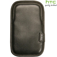 HTC PO S491 Leather Pouch / Beschermtasje Black / Zwart Origineel
