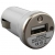 Micro Universele Autolader / Car Charger met USB-aansluiting Wit