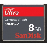 Sandisk 8GB Ultra Compact Flash Card New (CF-Kaart, 30MB/s, 200x)
