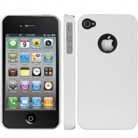 Case-Mate Barely There Case White voor Apple iPhone 4 & 4S