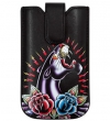 Ed Hardy Universal Pouch Case with Pull Tab and Snap - Panther