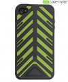 Case-Mate Torque Smart Skin Green + Display Folie Apple iPhone 4