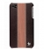 Trexta Snap on Cover Leather & Wood Series Cherry Apple iPhone 4