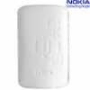 Nokia CP-342 Carrying Case / Leren Draagtas Origineel - White