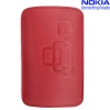 Nokia CP-342 Carrying Case / Leren Draagtas Origineel - Red