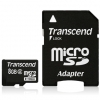 Transcend 8GB MicroSD Card Class 2 incl. SD-Adapter (MicroSDHC)