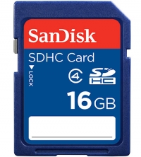 Sandisk 16GB SDHC Card Class 4 (Secure Digital Kaart)