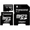 Transcend 1GB MicroSD Card Transflash Incl. Adapters - TS1GUSD-2
