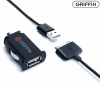 Griffin PowerJolt Micro Car Charger 2.1A + USB Cable iPad iPhone