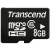 Transcend 8GB MicroSD Card Class 6 incl. SD-Adapter (MicroSDHC)