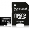 Transcend 4GB MicroSD Card Class 2 incl. SD-Adapter (MicroSDHC)