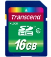 Transcend 16GB SDHC Card Class 4 - TS16GSDHC4