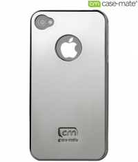 Case-Mate Barely There Case Metallic Silver Apple iPhone 4 / 4S
