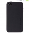 Case-Mate Safe Skin Silicon Case Black voor Apple iPhone 4 & 4S