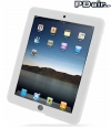 PDair Luxe Silicone Case White + Screen Cleaner voor Apple iPad
