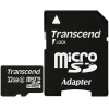 Transcend 32GB MicroSDHC Card Class 2 incl. SD-Adapter (MicroSD)