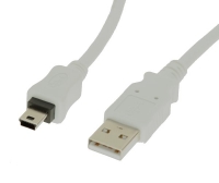 USB naar MiniUSB Datakabel / Data Cable Wit