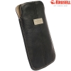 KRUSELL Luna Luxe Leather Pouch Tasje Black Size XXL | 95321