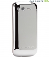 Case-Mate Barely There Case Silver + Display Folie v HTC Desire S