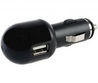 iOrange Dual USB Car Charger / Autolader Universeel Black