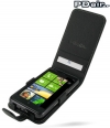 PDair Luxe Leather Case / Beschermtasje voor HTC HD7 - FLIP