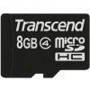 Transcend 8GB MicroSDHC Card Class 4 - TS8GUSDC4
