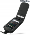 PDair Luxe Leather Case / Beschermtasje v. Samsung Nexus S - FLIP