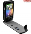 Krusell Leather Case Orbit Flex / Leren Tasje voor HTC Desire S