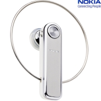 Nokia BH-701 Bluetooth Headset RVS Design (over-het-oor)