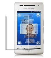 PDair Ultra Clear Screen Display Folie v. Sony-Ericsson Xperia X8