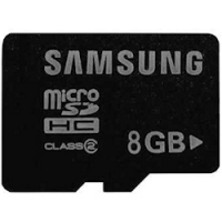Samsung 8GB MicroSDHC Card Class 2