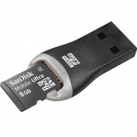Sandisk 8GB Mobile Ultra microSDHC Class4 + MobileMate USB Reader