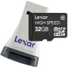Lexar 32GB MicroSDHC Card Class 10 incl MicroSD USB Reader