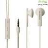 HTC RC E150 Stereo Headset met Microfoon en Music Controls White