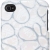 Trexta Snap on Cover Leather Femme Series Pearl Apple iPhone 4 4S