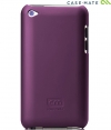 Case-Mate Barely There Purple + Display Folie iPod Touch 4G & 5G