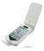 PDair Luxe Leather Case / Beschermtasje iPhone 4 4S - FLIP White