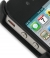 PDair Luxe Hard Case Leather Cover Black for Apple iPhone 4 4S