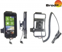 BRODIT Actieve Houder met Autolader en Swivel HTC Titan - 512296