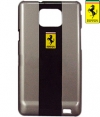 Ferrari Hard Case Faceplate Silver voor Samsung Galaxy S II i9100
