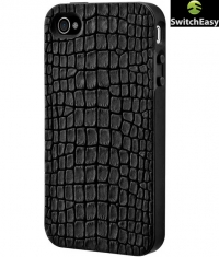 SwitchEasy Reptile Hybrid Case Black for Apple iPhone 4