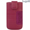 Bugatti SlimCase Leather Croco / Luxe Pouch Maat SL - Pink